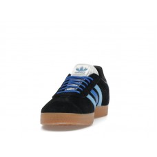Женские adidas Gazelle Black Light Blue (W)