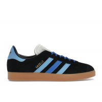 Женские adidas Gazelle Black Light Blue (W)