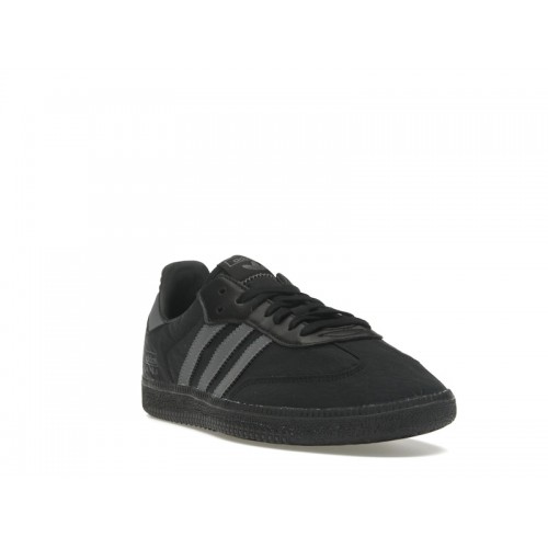 Кроссы adidas Samba OG Core Black Reflective - мужская сетка размеров
