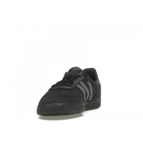 Кроссы adidas Samba OG Core Black Reflective - мужская сетка размеров