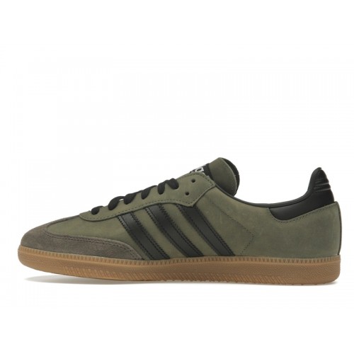 Кроссы adidas Samba OG Base Green - мужская сетка размеров