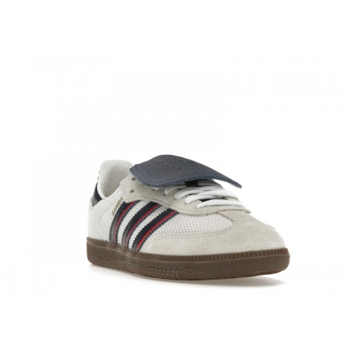 Кроссы adidas Samba LT Crystal White Dark Blue - мужская сетка размеров