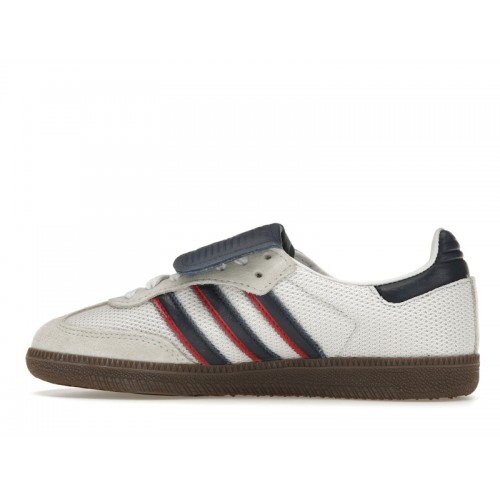 Кроссы adidas Samba LT Crystal White Dark Blue - мужская сетка размеров