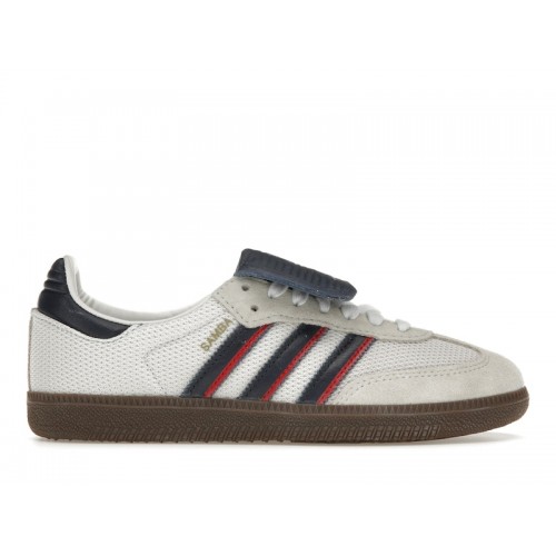 Кроссы adidas Samba LT Crystal White Dark Blue - мужская сетка размеров