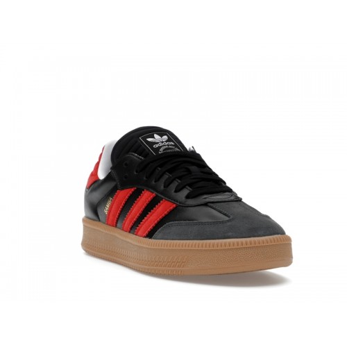 Кроссы adidas Samba XLG Core Black Better Scarlet - мужская сетка размеров