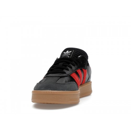 Кроссы adidas Samba XLG Core Black Better Scarlet - мужская сетка размеров