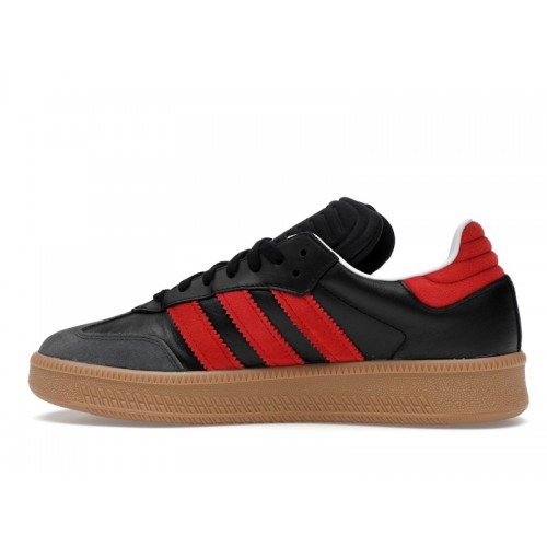 Кроссы adidas Samba XLG Core Black Better Scarlet - мужская сетка размеров