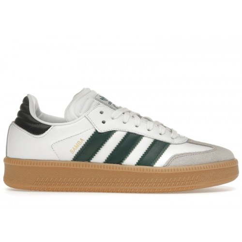 adidas Samba XLG Cloud White Collegiate Green - мужская сетка размеров