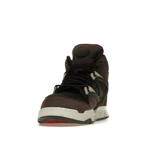 Кроссы Reebok Pump Omni Zone II Grizzly Brown - мужская сетка размеров