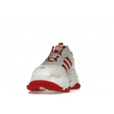 Кроссовки Balenciaga x adidas Triple S White Red