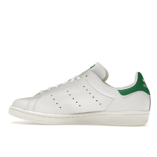 Кроссы adidas Stan Smith 80s White Green - мужская сетка размеров