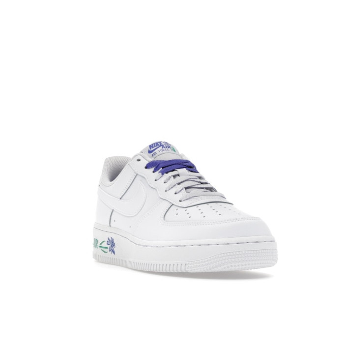Nike Wmns Air Force 1 Low Blue Flower - женская сетка размеров Nike Wmns Air Force 1 Low Blue Flower - женская сетка размеров