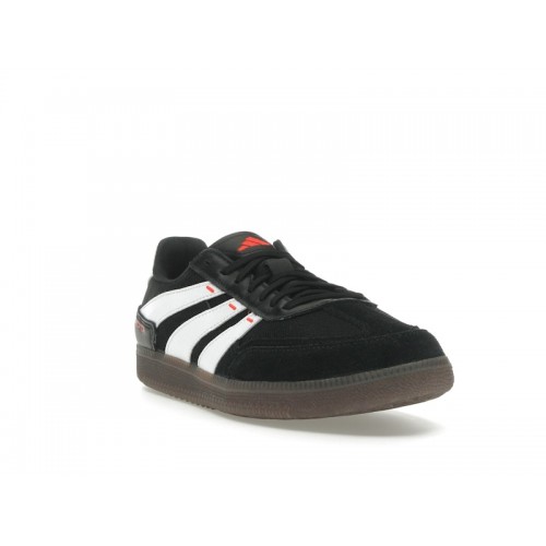 adidas Predator 24 League Low Freestyle Core Black Cloud White Solar Red - мужская сетка размеров