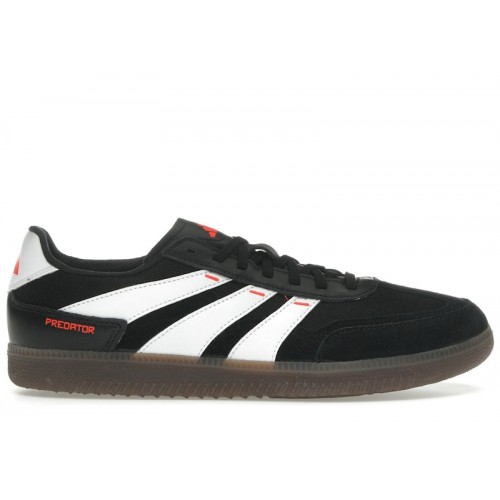 adidas Predator 24 League Low Freestyle Core Black Cloud White Solar Red - мужская сетка размеров