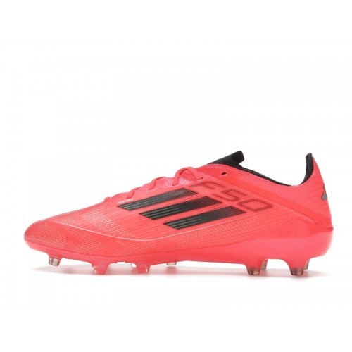 adidas F50 Elite AG Turbo Aurora Black Platinum Metallic - мужская сетка размеров