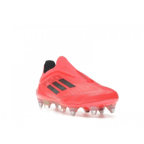 adidas F50 Elite Laceless SG Turbo Aurora Black Platinum Metallic - мужская сетка размеров