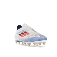 adidas F50 Elite Laceless SG Cloud White Solar Red Lucid Blue