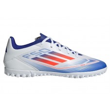 adidas F50 Club TF Cloud White Solar Red Lucid Blue
