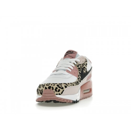 Nike Wmns Air Max 90 Pink Leopard - женская сетка размеров