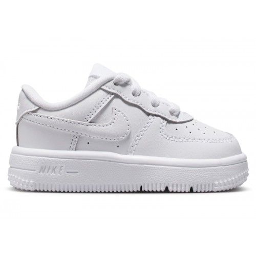 Nike Force 1 Low TD Triple White - детская сетка размеров