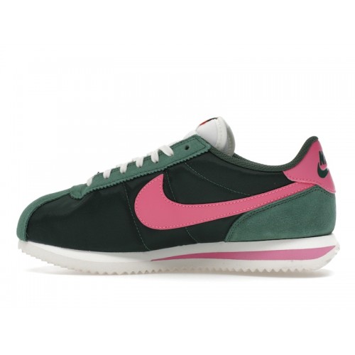 Nike Cortez Fir Sail Pinksicle (W) - женская сетка размеров
