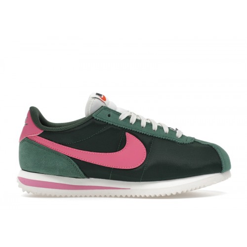 Nike Cortez Fir Sail Pinksicle (W) - женская сетка размеров