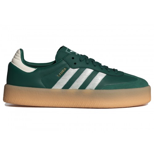 Кроссы adidas Sambae Collegiate Green Gum (W) - женская сетка размеров