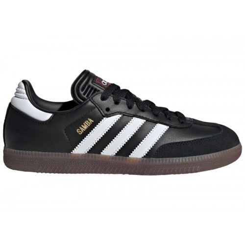 Кроссы adidas Samba Black None (GS) - подростковая сетка размеров