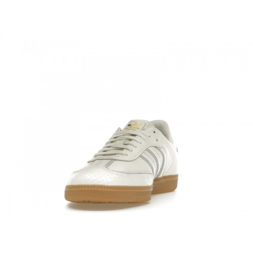 Кроссы adidas Samba Core White Snakeskin - мужская сетка размеров