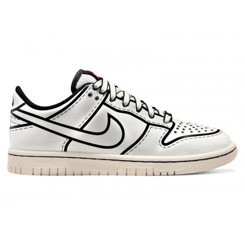 Кроссы Nike Dunk Low LEGO Sail (GS) - подростковая сетка размеров