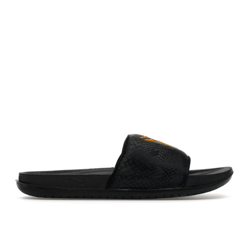Kobe Bryant x Nike Kawa Slide GS Black University Gold - мужская сетка размеров