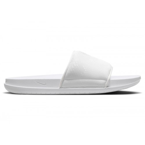 Nike Kobe Offcourt Slide Triple White - мужская сетка размеров