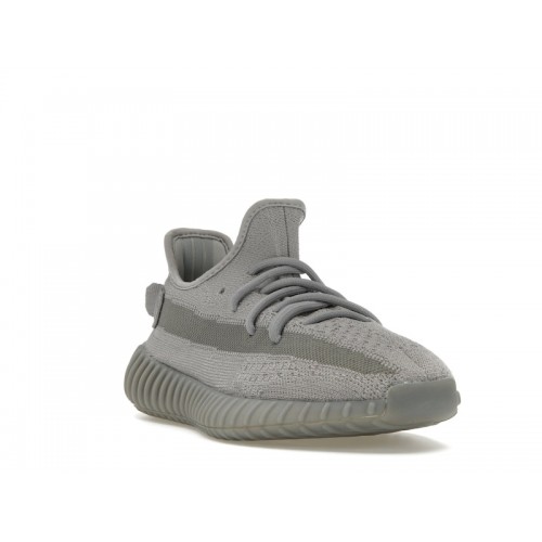 Кроссы adidas Yeezy Boost 350 V2 Steel Grey - мужская сетка размеров