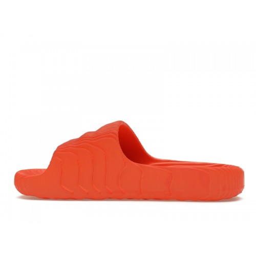 adidas Adilette 22 Slides Orange Core Black - мужская сетка размеров adidas Adilette 22 Slides Orange Core Black - мужская сетка размеров