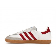adidas Samba OG White Burgundy Gum