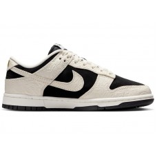 Женские Nike Dunk Low Embossed Black Sail (W)