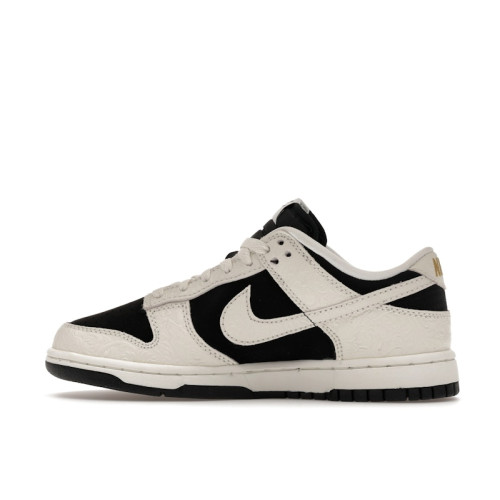 Nike Wmns Dunk Low Embossed Black Sail - женская сетка размеров Nike Wmns Dunk Low Embossed Black Sail - женская сетка размеров