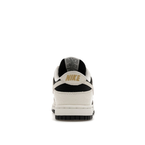 Nike Wmns Dunk Low Embossed Black Sail - женская сетка размеров Nike Wmns Dunk Low Embossed Black Sail - женская сетка размеров