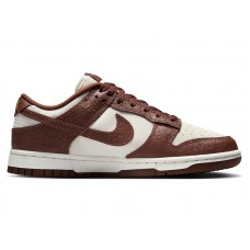 Женские Nike Dunk Low Embossed Baroque Sail Fauna Brown (W)