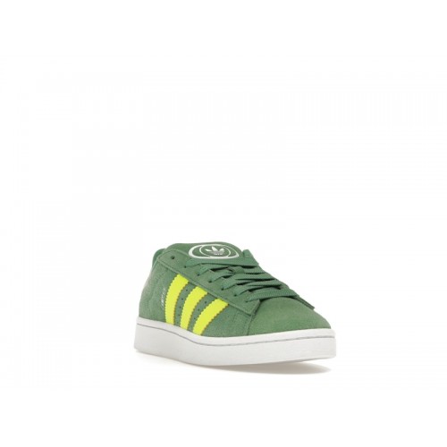 adidas Campus 00s Preloved Green Solar Yellow (Kids) - детская сетка размеров
