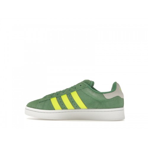 adidas Campus 00s Preloved Green Solar Yellow (Kids) - детская сетка размеров