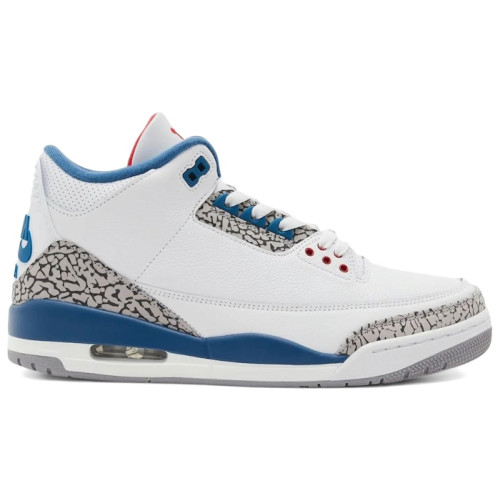 Air Jordan 3 True Blue 2026 - мужская сетка размеров