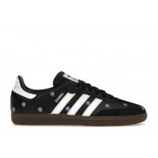 Женские adidas Samba Light Blue Floral Core Black (W)