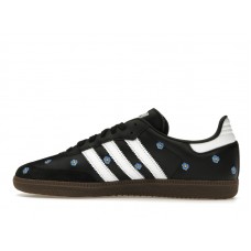 Женские adidas Samba Light Blue Floral Core Black (W)