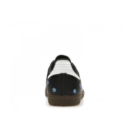 adidas Samba Light Blue Floral Core Black (W) - женская сетка размеров