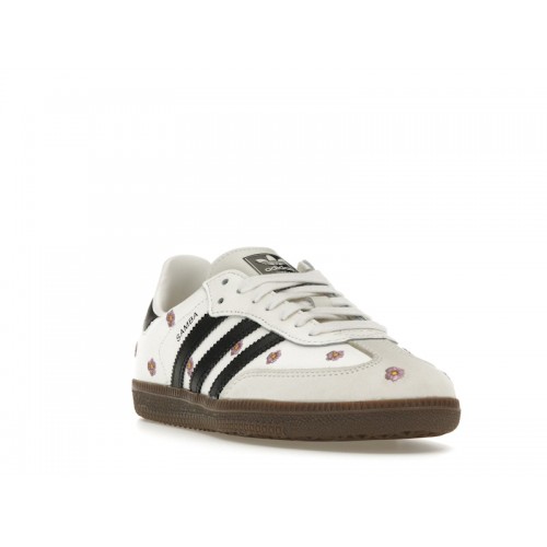 Кроссы adidas Samba Light Purple Floral (W) - женская сетка размеров