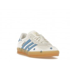Женские кроссовки adidas Gazelle Indoor Light Blue Floral (W)