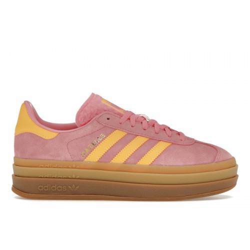 Кроссы adidas Gazelle Bold Bliss Pink Spark (W) - женская сетка размеров