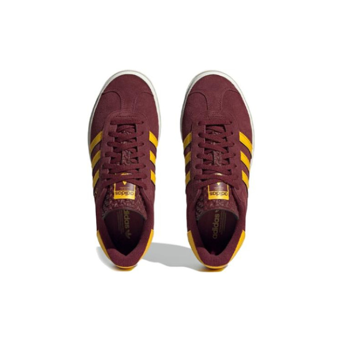 adidas Gazelle Bold Shadow Red Bold Gold (W) - женская сетка размеров adidas Gazelle Bold Shadow Red Bold Gold (W) - женская сетка размеров