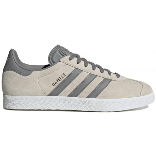 Кроссы adidas Gazelle Grey Light Grey White - мужская сетка размеров